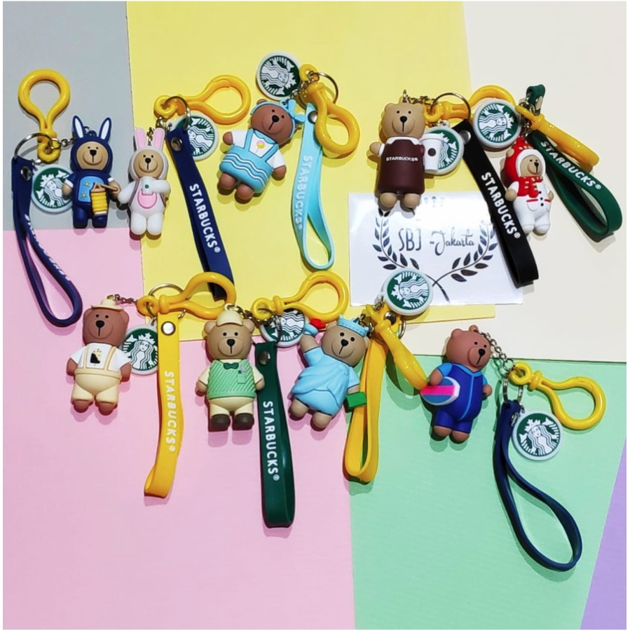 keychain / Gantungan kunci maskot bearista BESAR