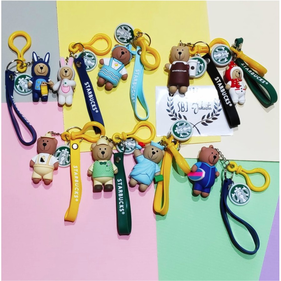 keychain / Gantungan kunci maskot bearista BESAR