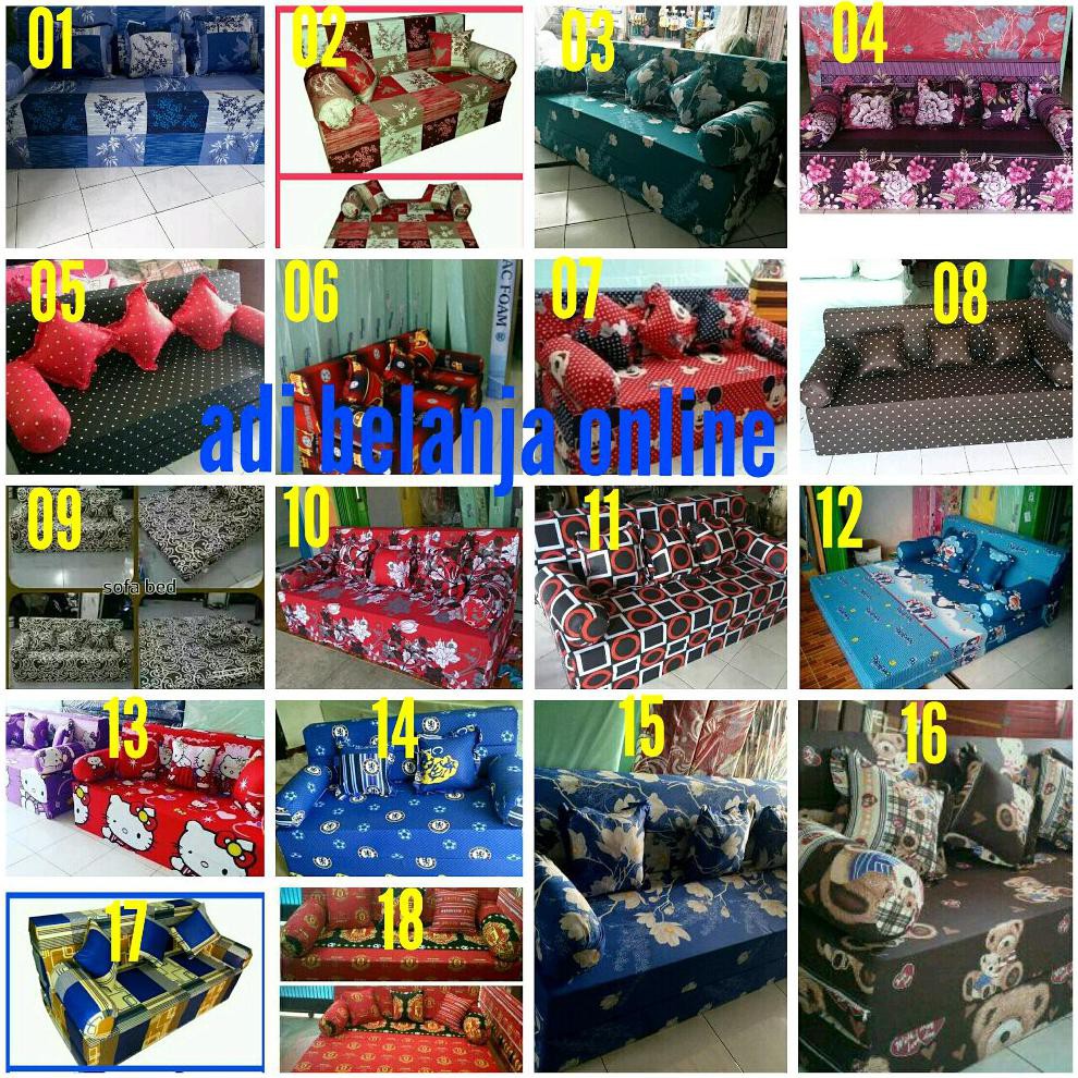 HARGA MURAH SOFA BED MULTIFUNGSI INOAC UK.200X180X20