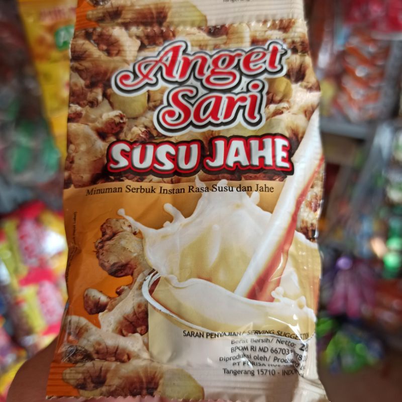 

Minuman Serbuk Instan Anget Sari Susu Jahe Sachet