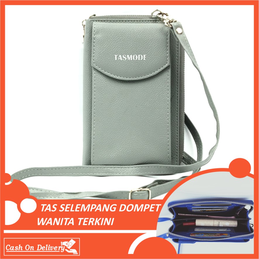 TAS MODE SELEMPANG WANITA KANTONG 1 PU LEATHER PREMIUM TERMURAH