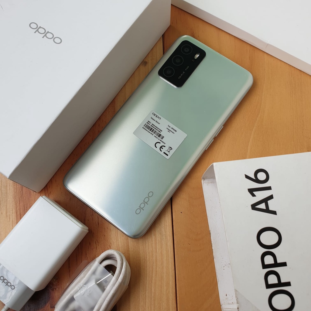 HP SECOND OPPO A16 SECOND 3/32GB 4/64GB BEKAS