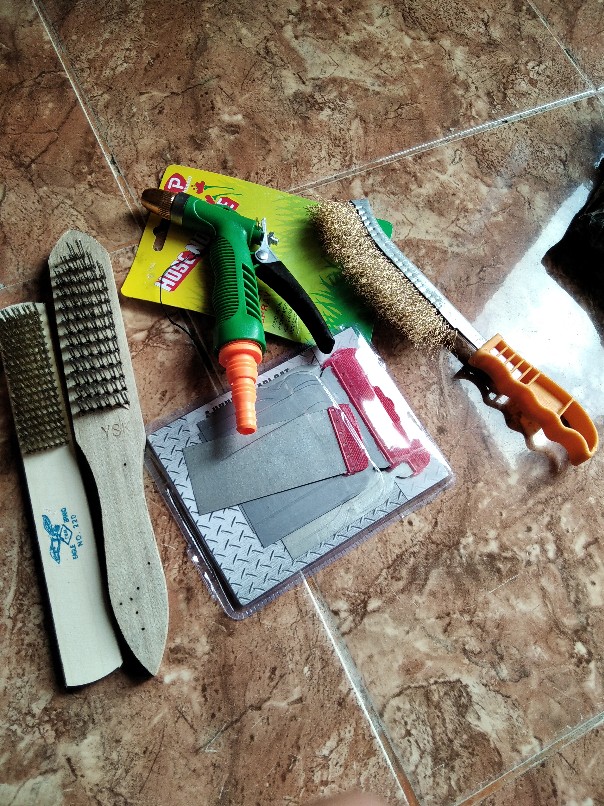 Kapi Cat Set | Pisau Dempul Set | Slipper Dempul Set 4pcs Stainless