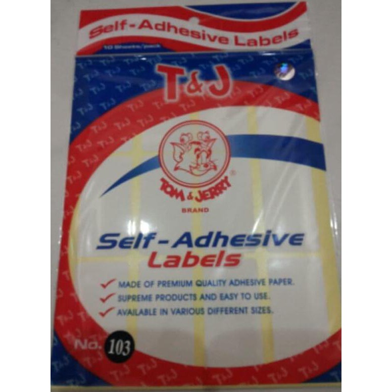 

HOT SALE|BEST SALLER Label 103 T&J / Labels Undangan Tom & Jerry No. 103