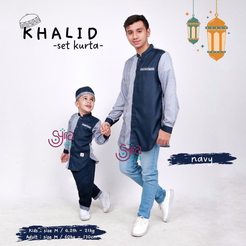 KHALID SET KURTA ORIGINAL VELIZA/KOKO COUPLE
