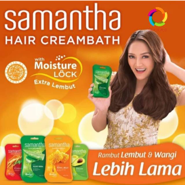 SAMANTHA HAIR CREAMBATH with Moisturizer Lock