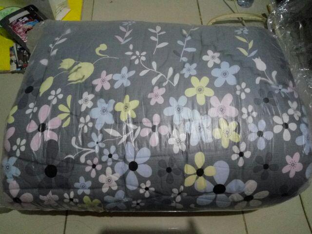 Set Bedcover Komplit | Katun Lokal Premium | Ukuran Double (140,160,180,200)