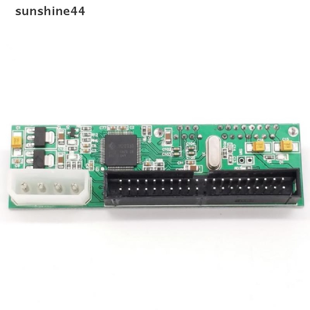 Sunshine Adapter Konverter Plug &amp; Play Sata Ke Pata IDE 7 + 15pin 3.5 / 2.5 Sata HDD