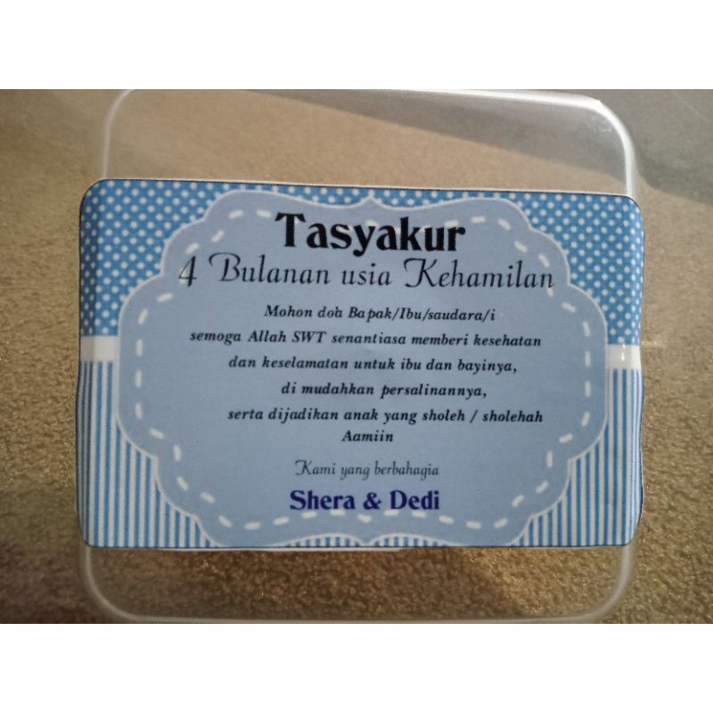 

stiker tasyakuran