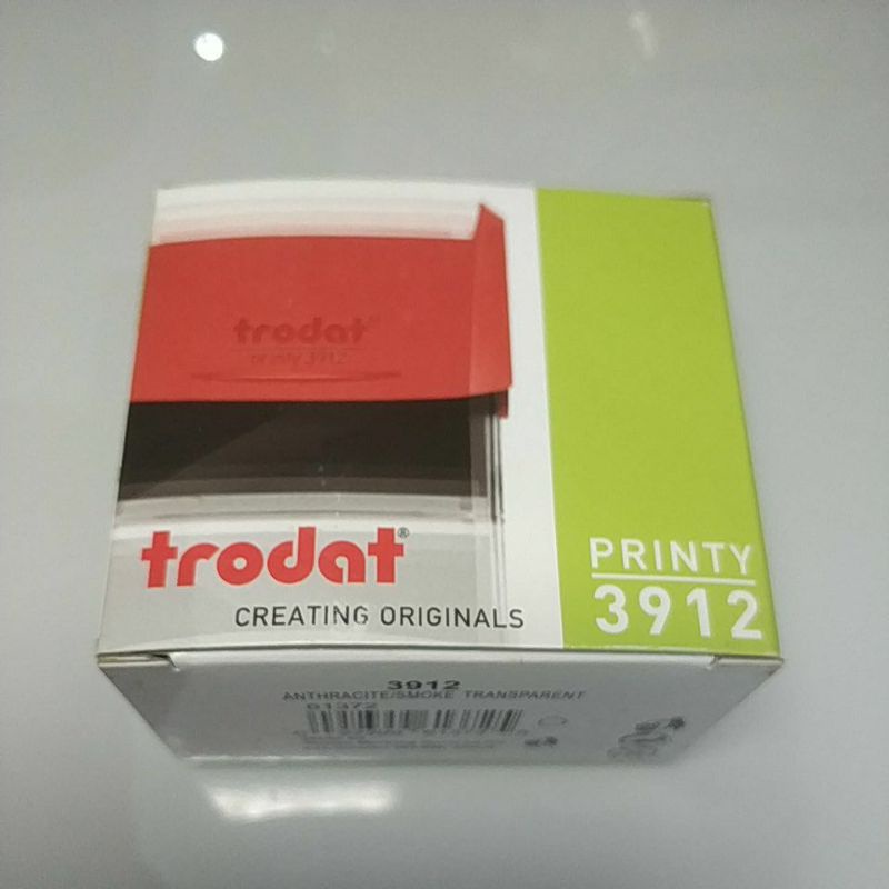 

Stempel Trodat Printy 3912 / Stamp otomatis ( tanpa bantal stempel tambahan ) gagang tanpa tulisan