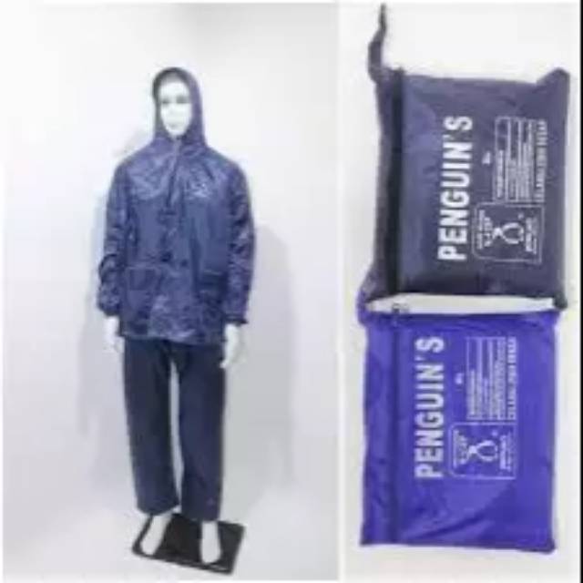 Jas hujan penguins murah