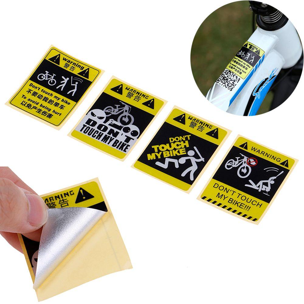 Lanfy Stiker Sepeda MTB Riding Cycling Warning