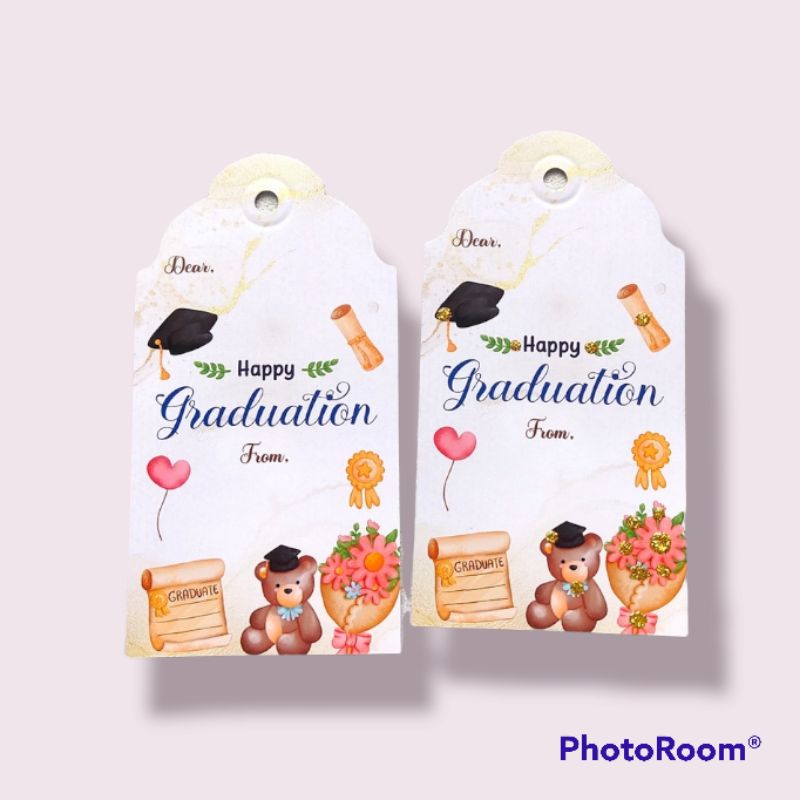 

hangtag labeltag graduation eceran