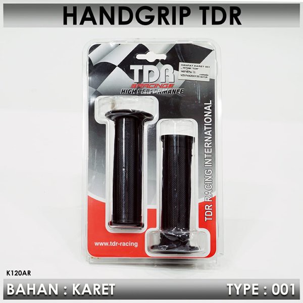 Handgrip TDR HITAM POLOS / HAND GRIP TDR HITAM