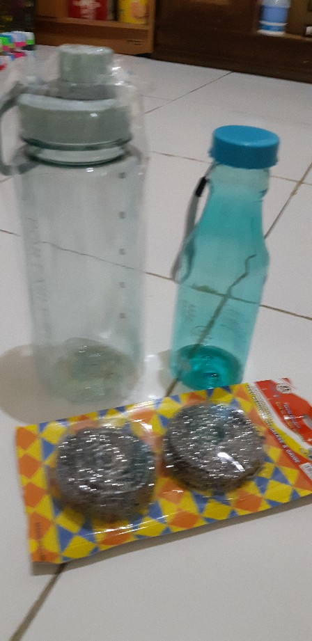 Sabut Cuci Besi Anti Karat 15gr - Steelwool - 1pcs Isi 2