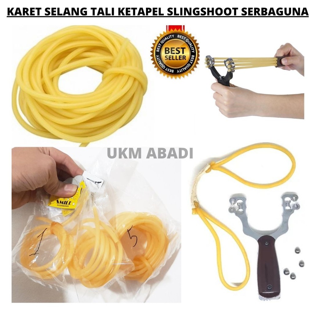 Tali Ketapel Slingshot Rubber Catapult Karet Selang Serbaguna 111124