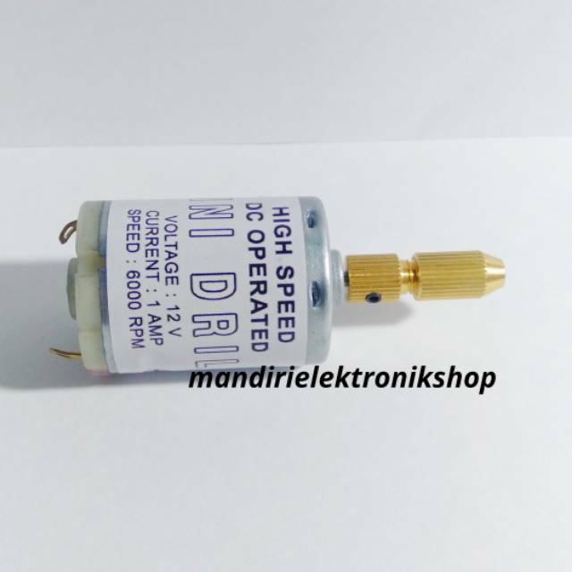 Mini Drill Bor Dril Bor PCB  12V DC Dril kecil mini 12 volt DIY PCB motor dinamo / motor dinamo