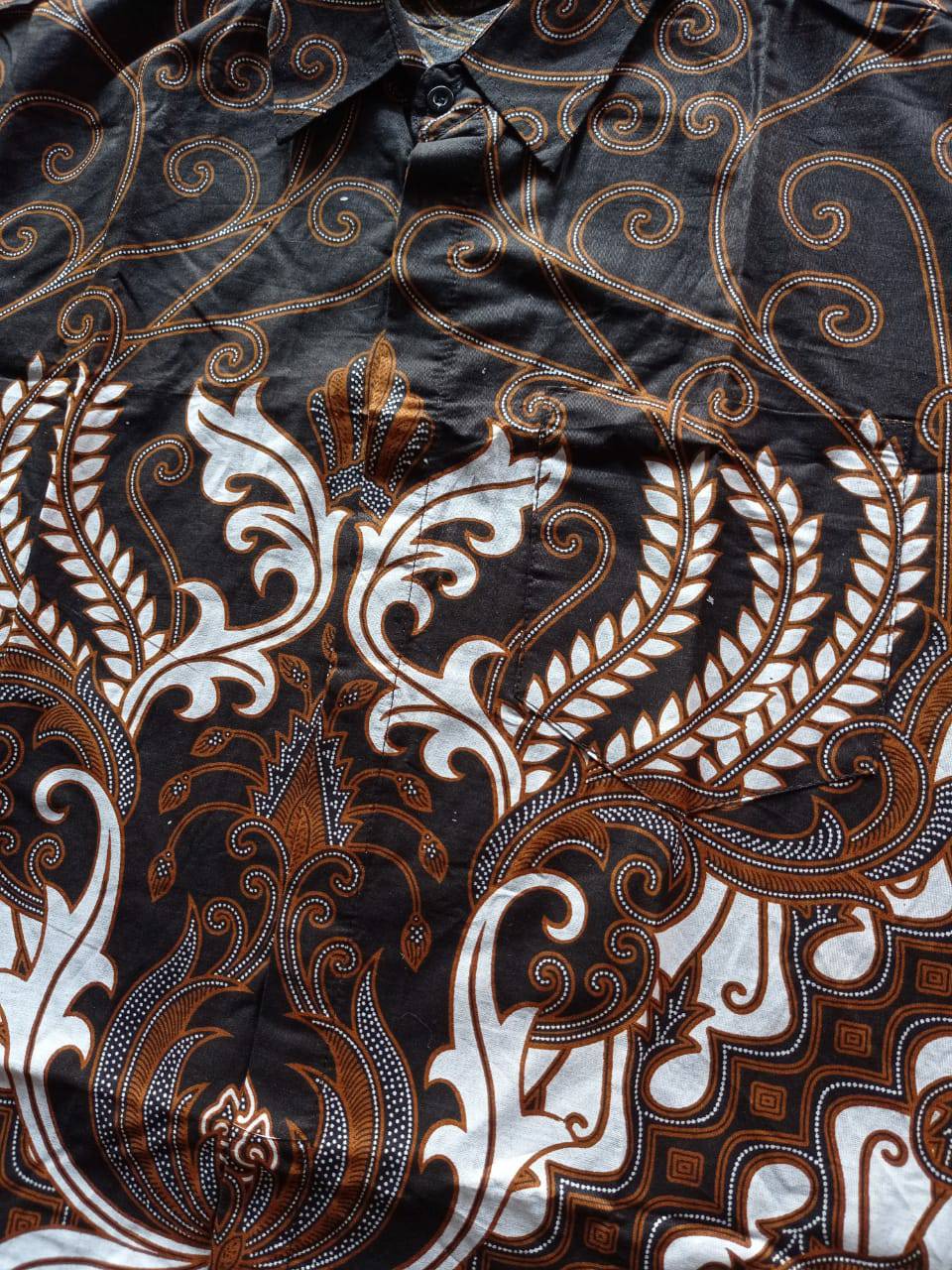 Kemeja Batik Lengan Panjang Size M L Xl Xxl Xxxl