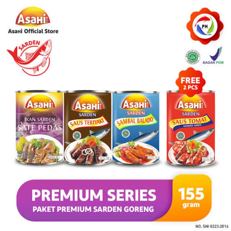 

Asahi Sarden 155gr All Variant