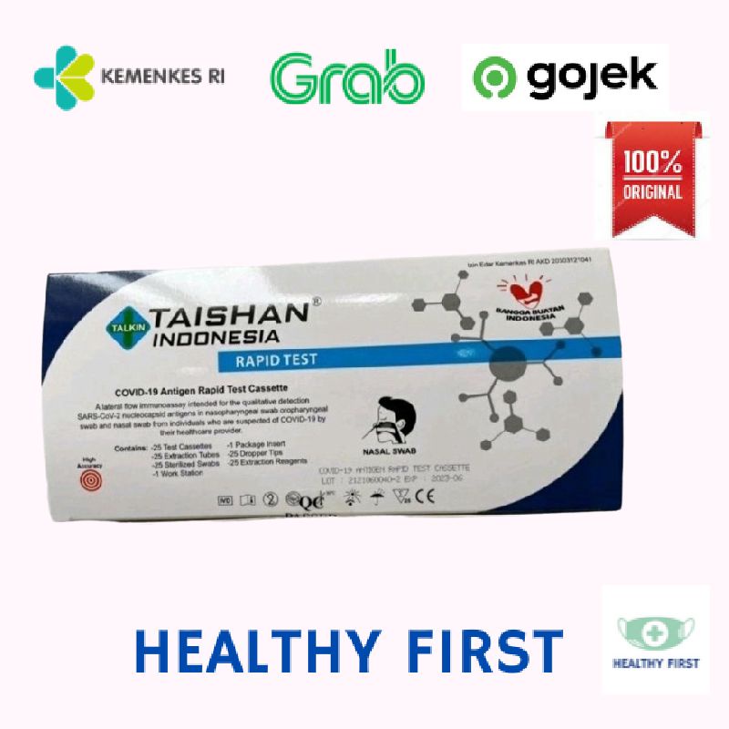 Alat Rapid Test Antigen Taishan (Swab) BUY 1 GET 1