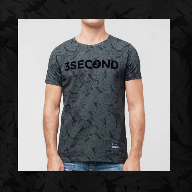 T-shirt pria 3second