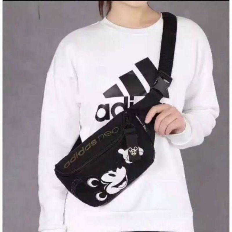 Waistbag Mickey Mouse Fashion Terbaru/ Multifungsi