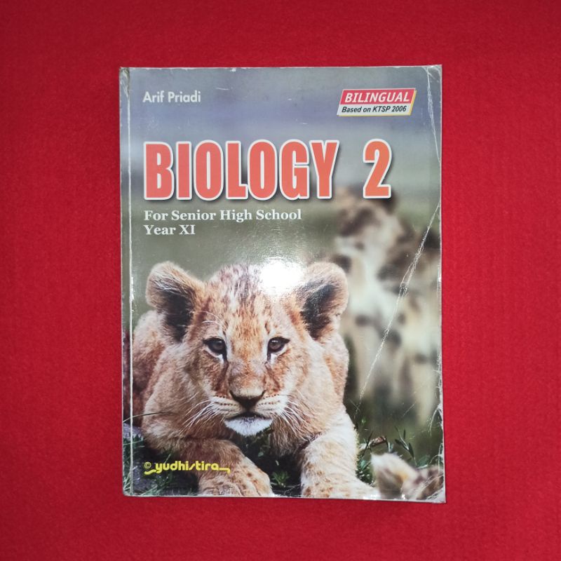 buku pelajaran biology SMA kelas 2 yudhistira