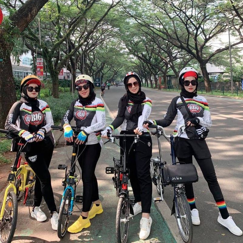 Topi Sepeda / Topi Gowes / Cycling Cap Topi Sepeda Lipat Gowes