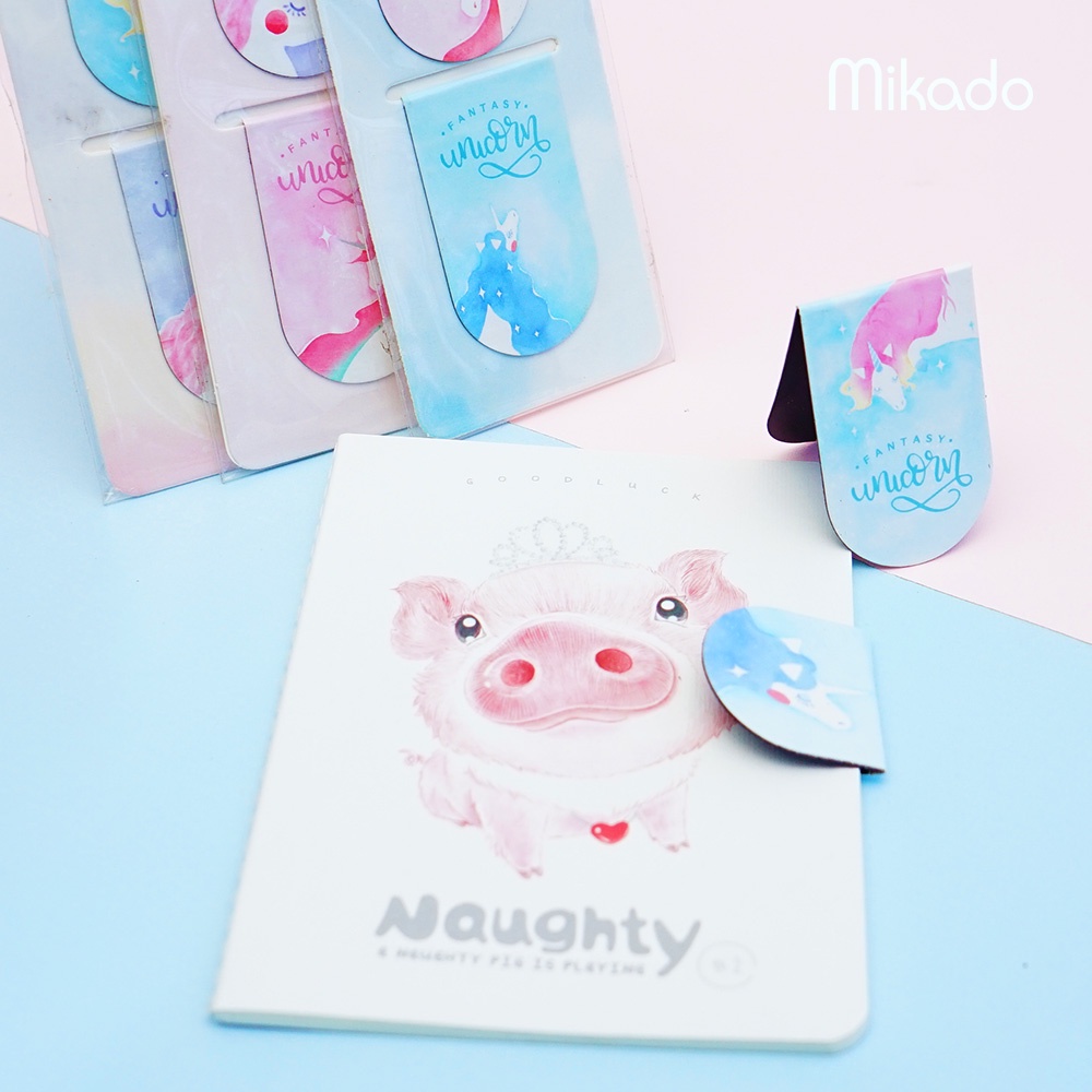 

Bookmark magnetic uniqorn / Pembatas buku magnetic Languo