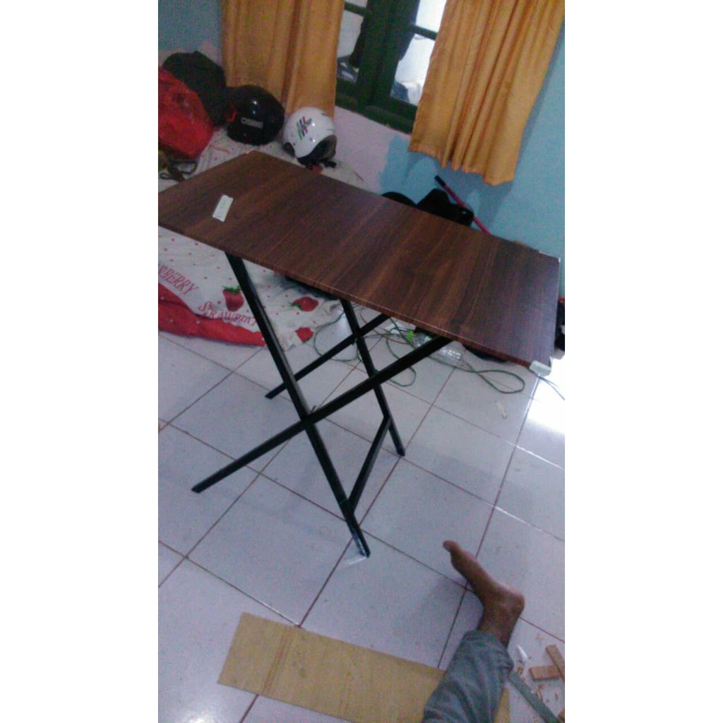 Meja lipat makan 80x50x75