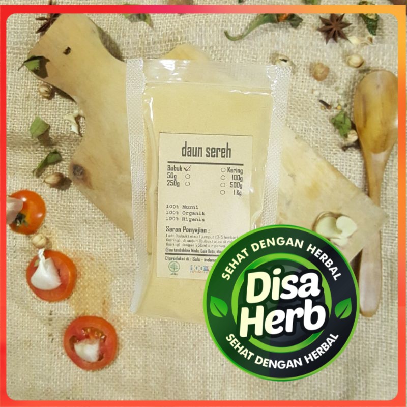 

SERAI BUBUK / SEREH 50 GRAM LEBIH WANGI - Cymbopogon Citratus - MURNI - JSR - REMPAH