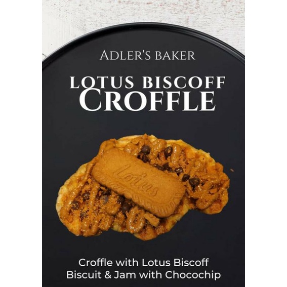 

Croffle Lotus Biscoff