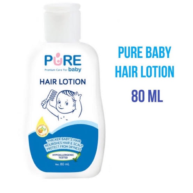 Pure Baby Hair Lotion 80 ml lotion rambut bayi