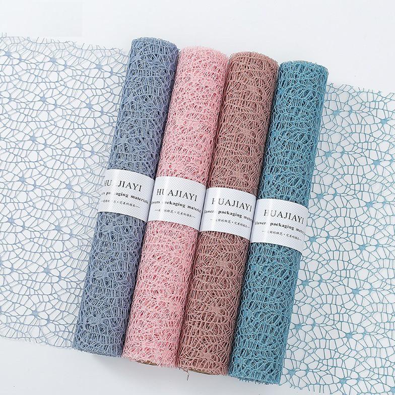 

Korean Jaring Roll Kertas Buket Bunga (1 Roll)/ Flower Wrap/ Pembungkus Bunga Hand Bouquet