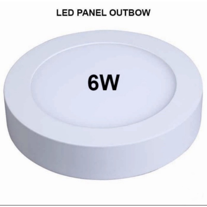 led panel outbow 6 watt 6w led panel plafon 6 watt outbow downlight led plafon tempel 6 watt 6w