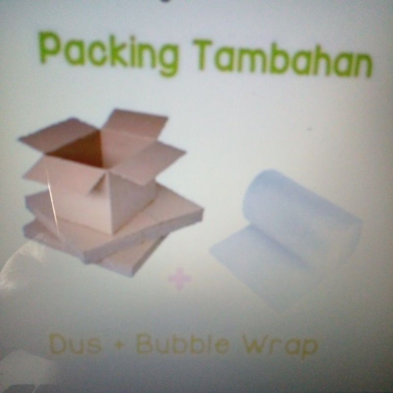 

Plastik buble wraping packing tambahan extra safety minimalisir resiko