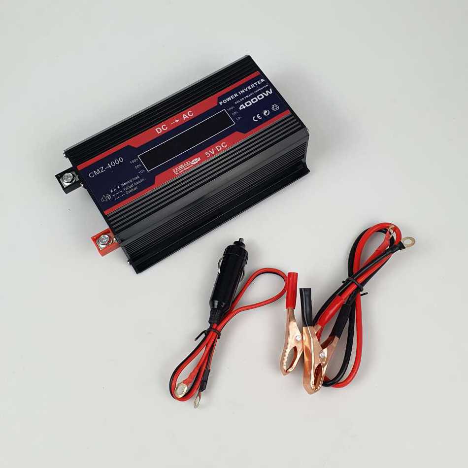 Vingtank Car Power Inverter DC 12 V to AC 220 V 4000 W - CMZ-4000