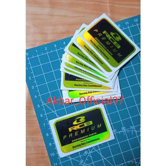 STICKER SHOCK RCB PREMIUM GOLD