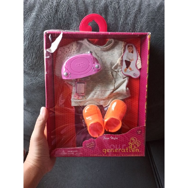 Outfit boneka Our Generation free style