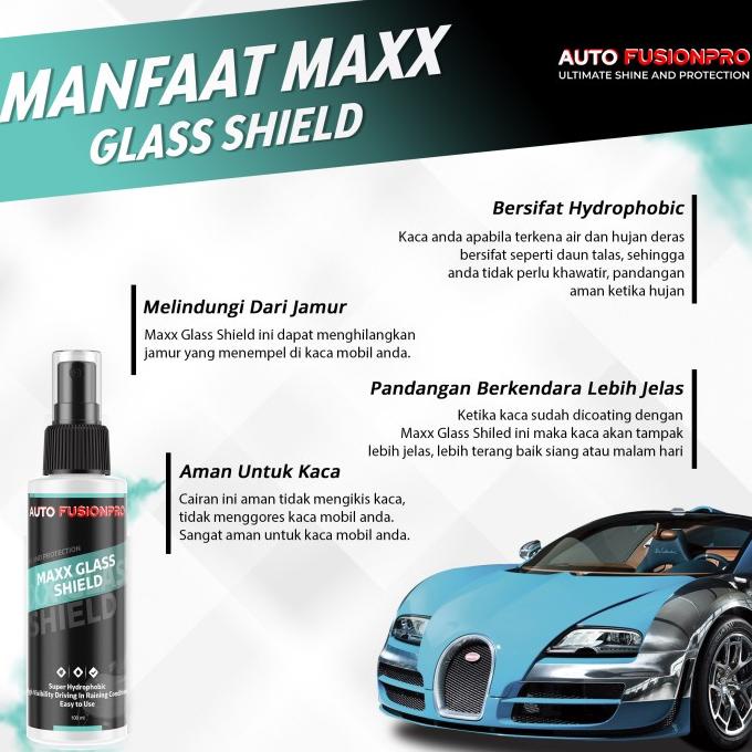 Promo Paket Nano Coating, Glass Shield, Carnauba By Automaxx Fusionpro