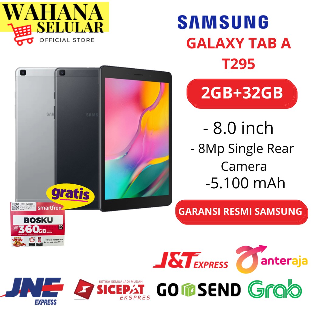 Samsung Galaxy Tab A8' 2019 T295 ( Garansi Resmi Sein