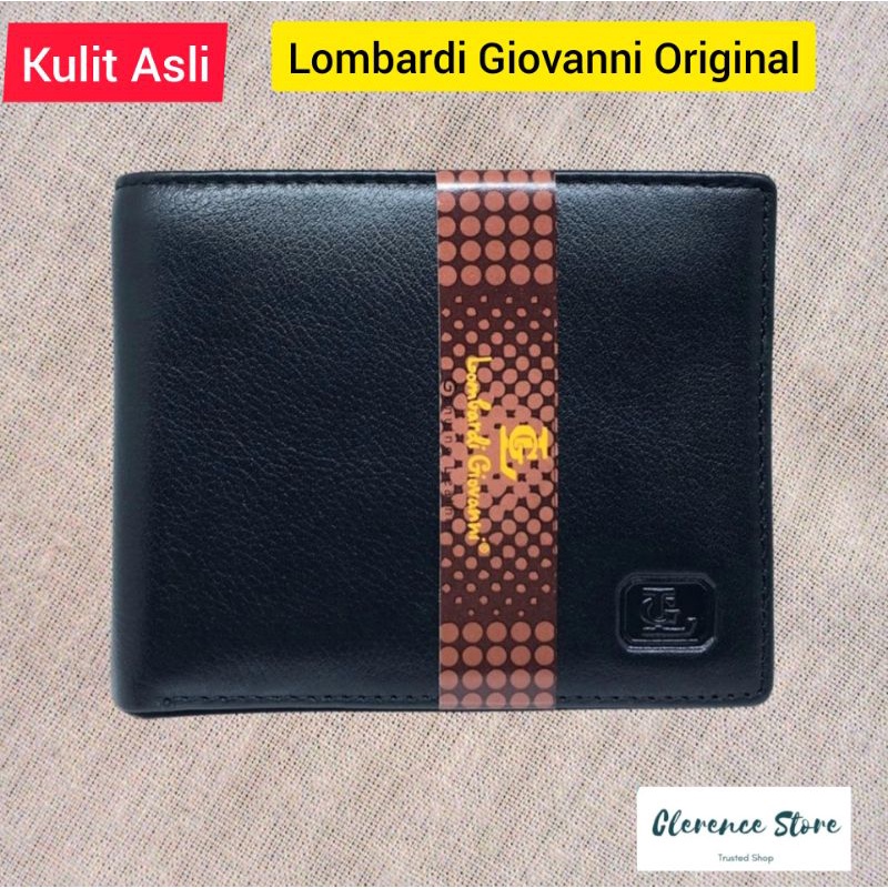 PROMO Dompet Pria Kulit Asli - Dompet Lombardi Giovanni Original 6256