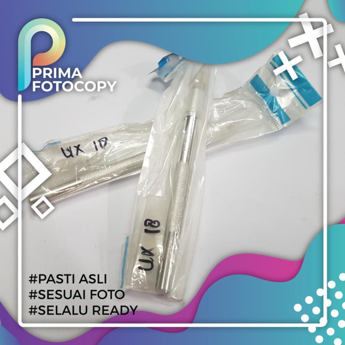 

Sale!!! 1Set Hobby Knife / Art Knife / Art Pen Cutter Plus Refill 5Pcs Bergaransi