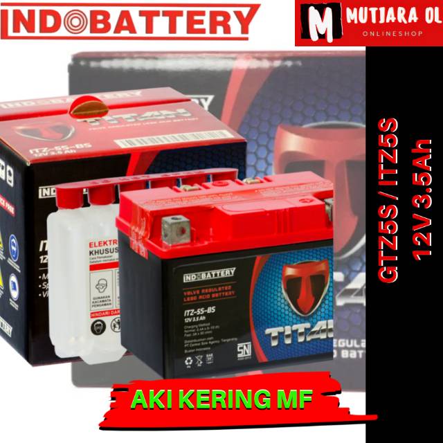 AKI KERING ITZ5S indopart MF murah GTZ5S INDOBATTERY GTZ5S YTZ5S NTZ5S KPH