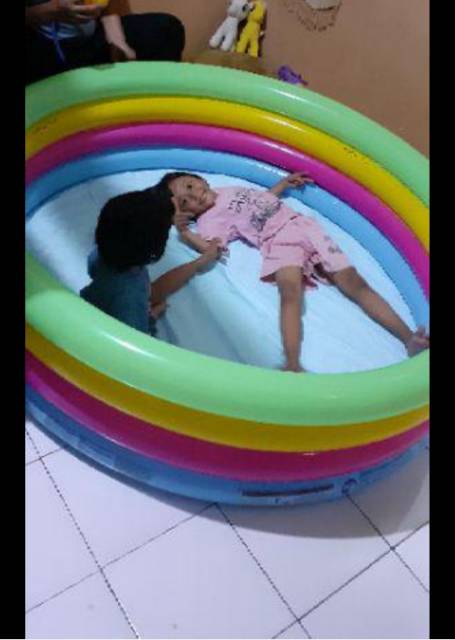 Kolam 157cm 51117 Bestway 4RING bawah polos