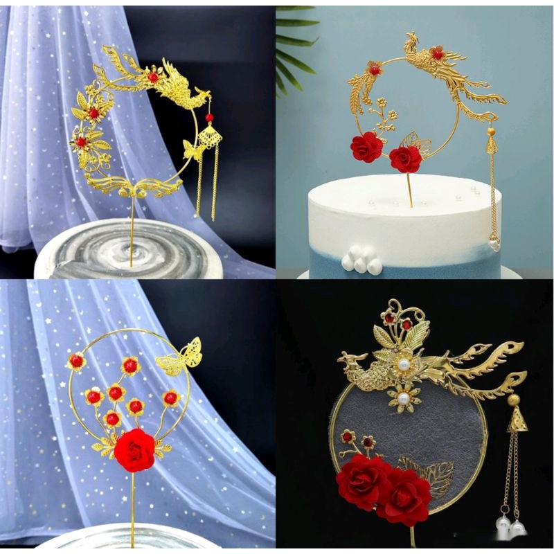 Topper Chinese Style/Topper Happy Birthday/Topper Wedding/Topper Anniversary/Topper China/Sanghai/El