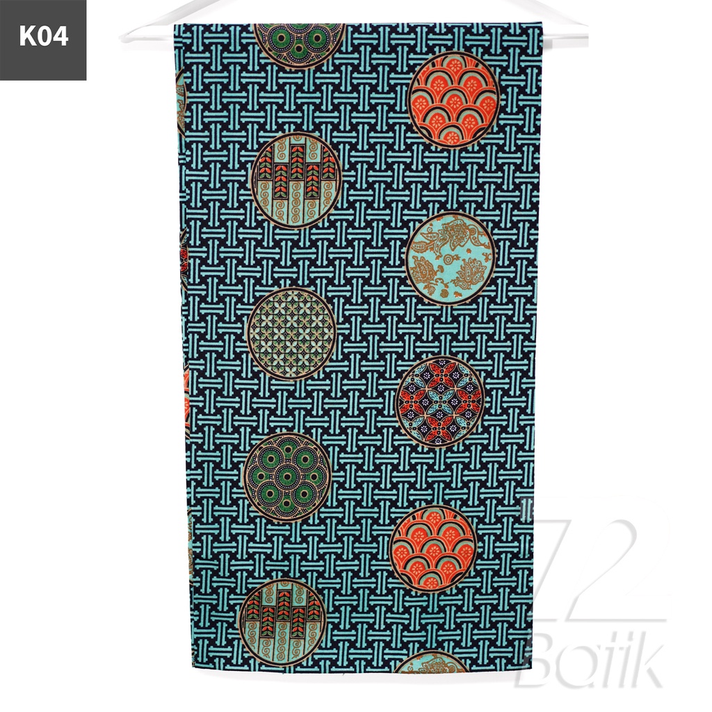 KAIN BATIK PREMIUM Bahan Katun Motif Lingkar Warna Biru Tua 721593 Cap 72 Jarik Jarit Samping Kebat Panjang Batik Katun Modern Premium Bahan Seragam Batik Pernikahan Kantor Keluarga Murah Kamen Jadi Batik Bali Lembaran