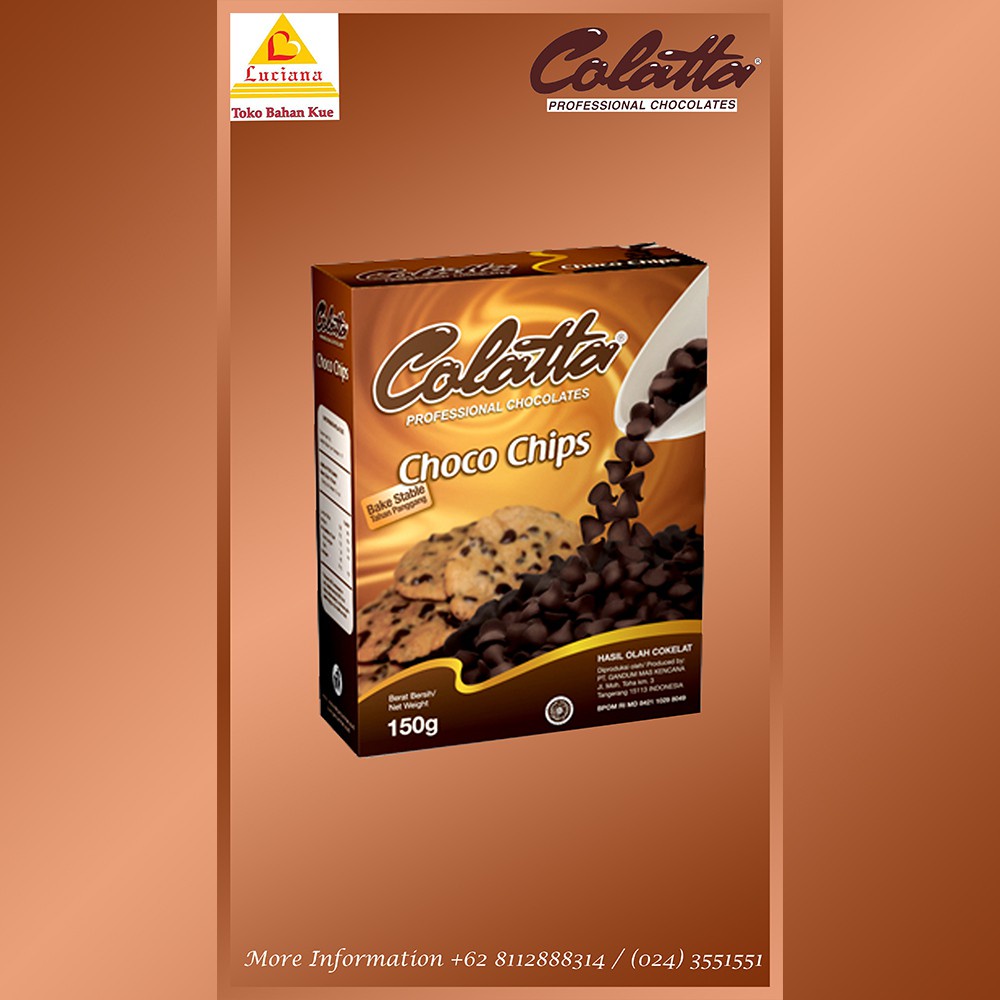 

Colatta Choco Chips 150gr