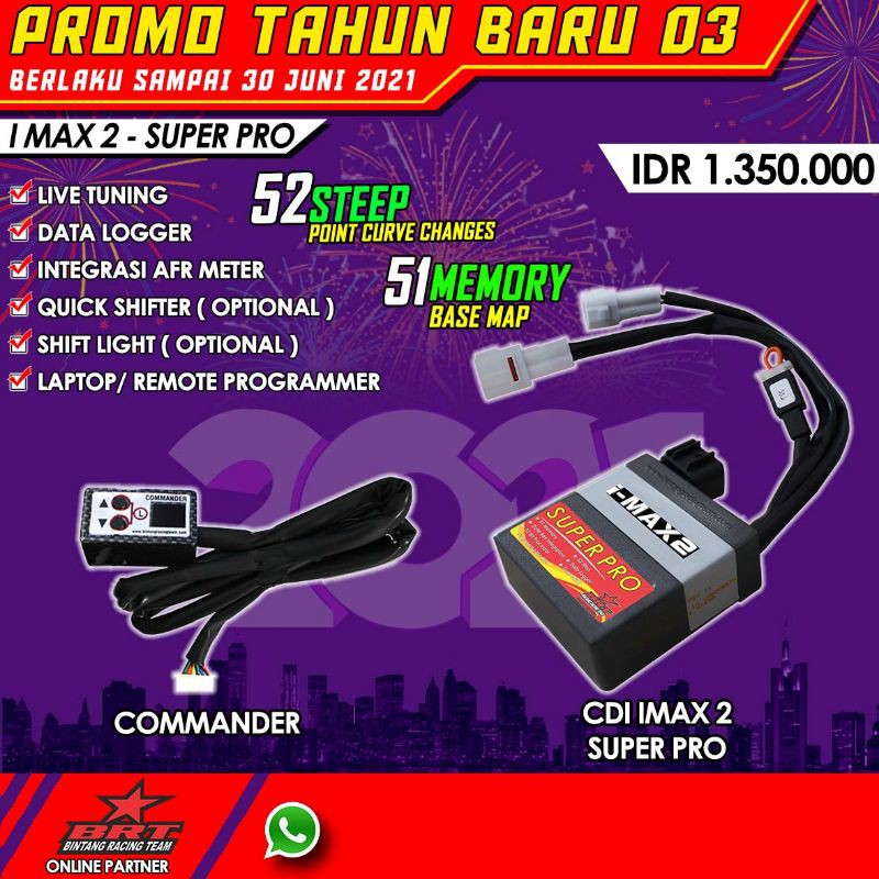 Promo 3 Paket CDI I Max Imax I-Max 2 Super Pro BRT HONDA-SONIC old