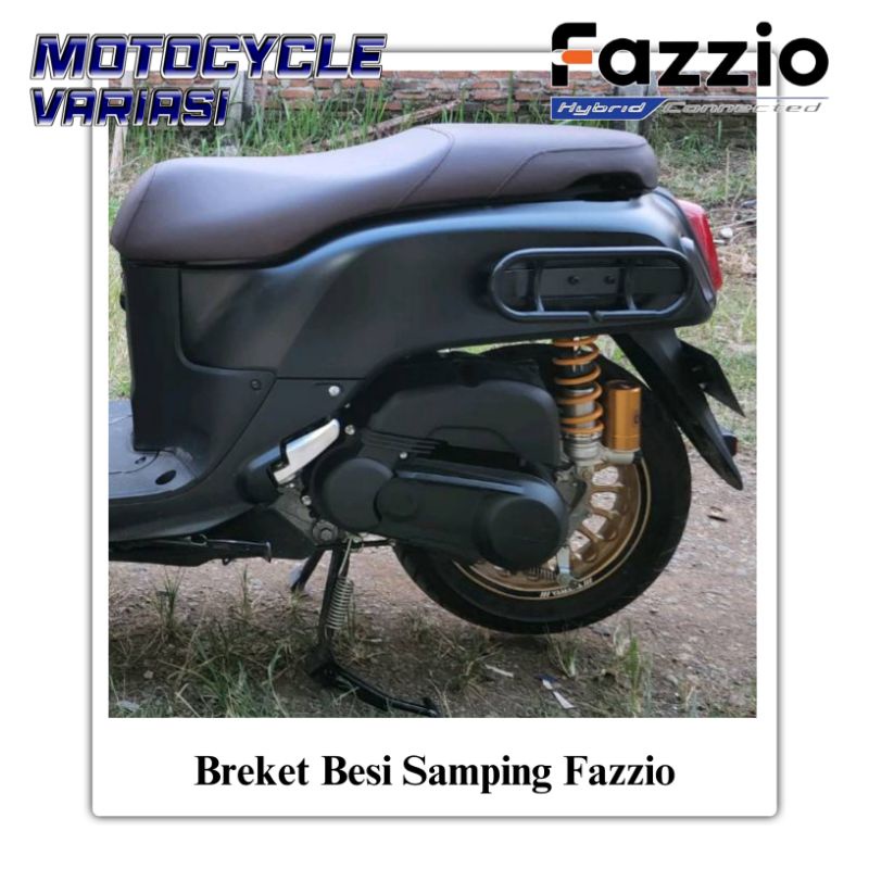 Breket Besi Samping Fazzio Outer Luggage Fazzio Breket Bagasi Samping Fazzio Breket Tas Samping Fazzio